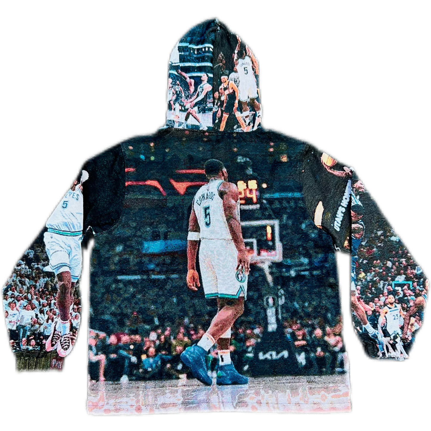 'Believe that' Tapestry Hoodie